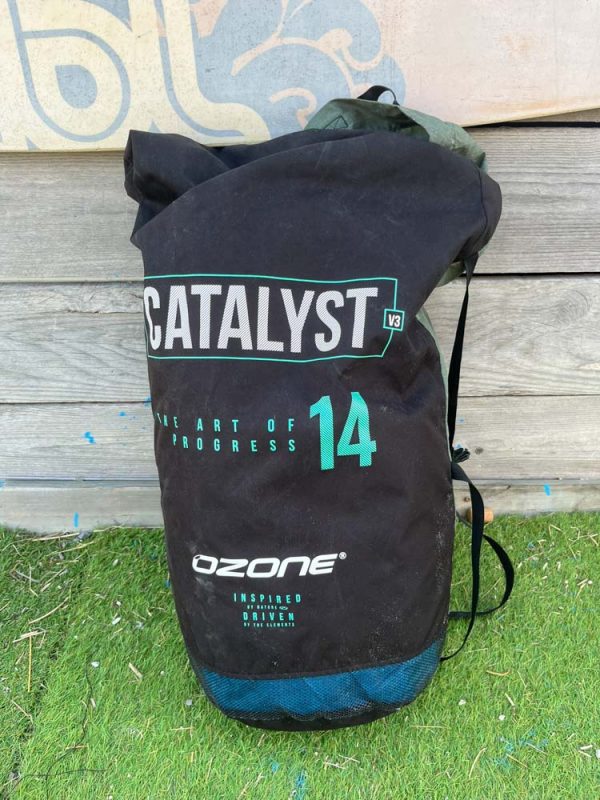 Aile de kite Catalyst V3 14m² bleu